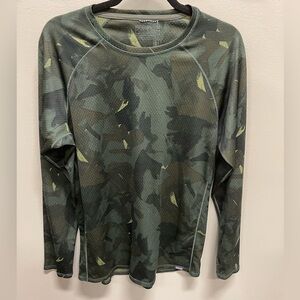Patagonia Capilene Midweight Green Shirt